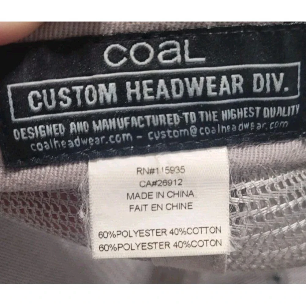 Coal Gray Snapback Hat Bell Adjustable Cap Grey Bellwoods Brewery